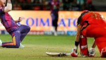 Ben Stokes 3 Wickets Kohli Watson Mines Ipl 10 l