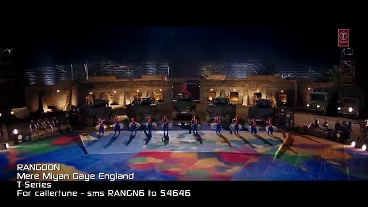 Mere Miyan Gaye England Video Song - Rangoon - Saif Ali Khan, Kangana Ranaut, Shahid Kapoor