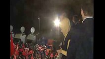 Erdoğanın konuşması sırasında ilginç diyaloglar Talimat geldi