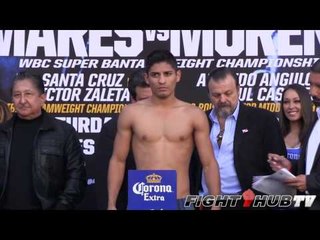 Abner Mares vs. Anselmo Moreno: Full weigh in (HD)