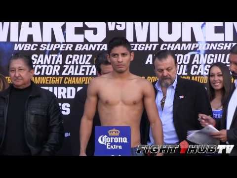 Abner Mares vs. Anselmo Moreno: Full weigh in (HD)