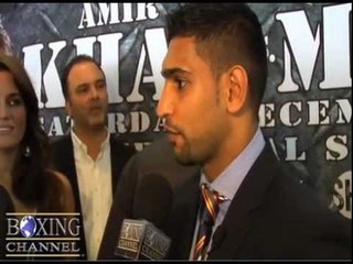 Amir Khan "You will see a different Amir Khan with a different style"