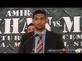 Amir Khan vs. Carlos Molina: Full Press Conference Highlights (HD)