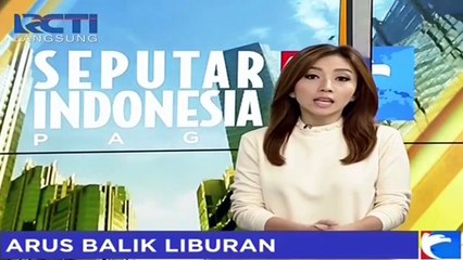 Tol Cikampek Dipadati Kendaraan Minggu Malam