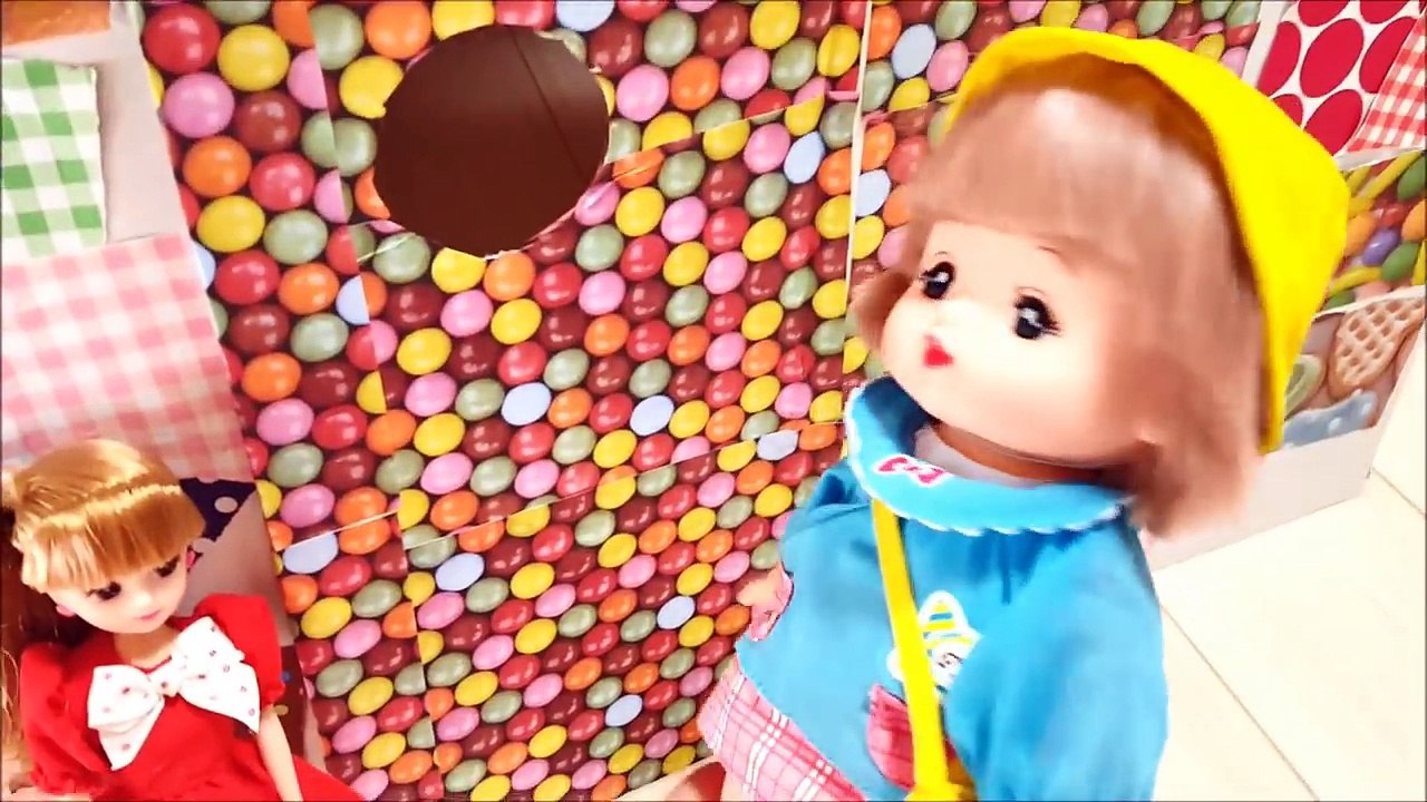 リカちゃん ダンボールハウス メルちゃん ポポちゃん ネネちゃん みんなが遊びに来たよ！リカちゃんハウス ❤ ごっこ 遊び 子供向け おもちゃ アニメ キッズ 動画