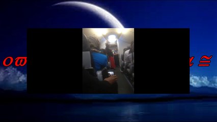 UNE  FEMME INSULTE TOUS LES PASSAGER DE L AVION MAROC