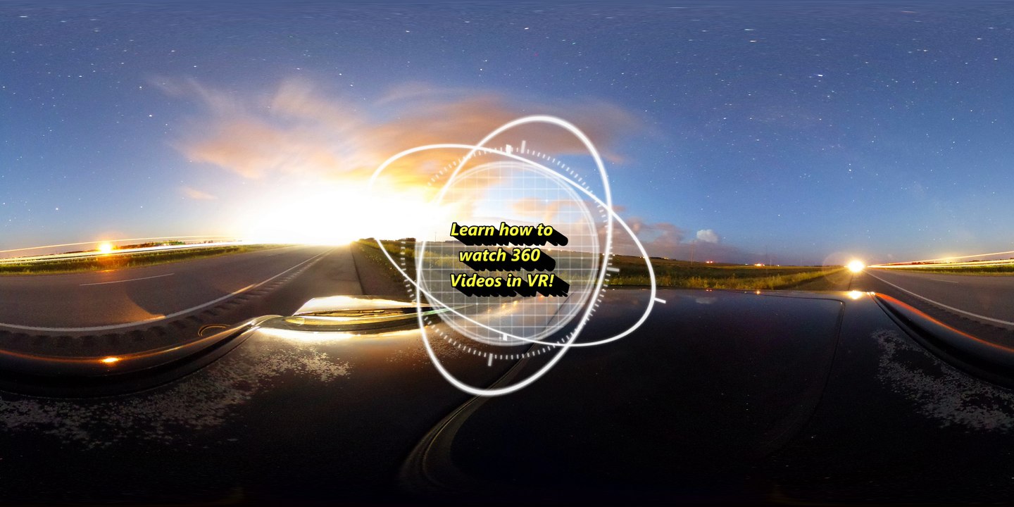 Tutorial 1 Learn How to watch 360 videos in Virtual Reality devices  Stitching 360vr and camera