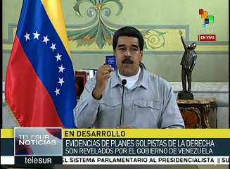 Revela gobierno venezolano modus operandi del plan golpista opositor