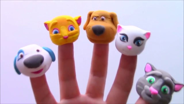 Talking Tom and friends Finger family wer 4535