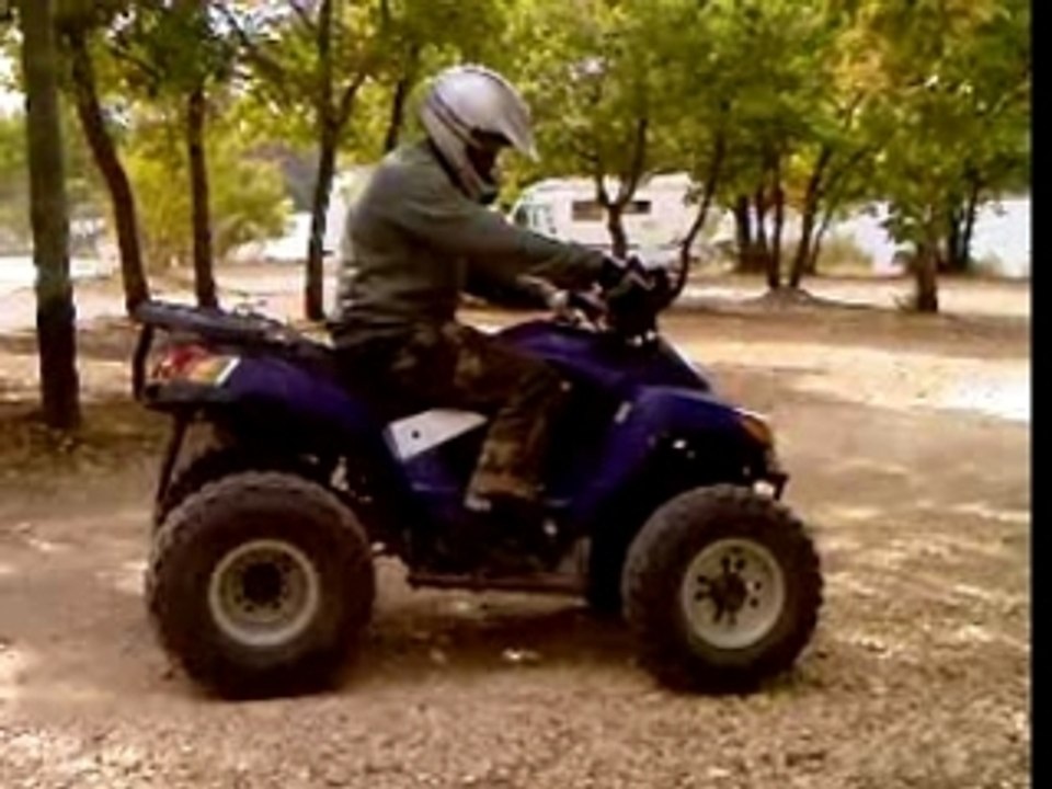 sym quadlander 250 plage