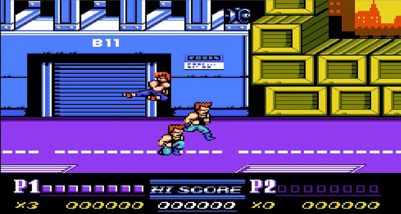 Double Dragon 2-Mission 1