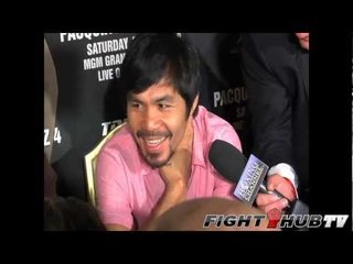 Manny Pacquiao "50 cent a nice guy," will focus more on speed & footwork for Marquez