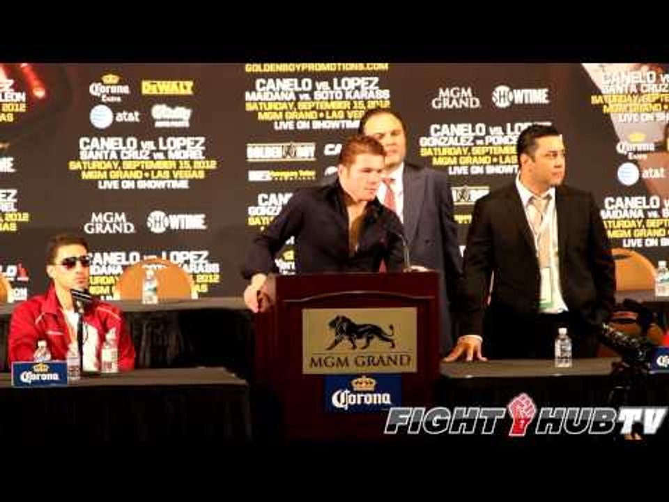 Saul Canelo Alvarez vs. Josesito Lopez full post fight press conference (full HD)