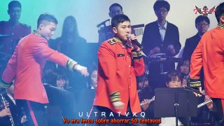 01.04.17 Jung Yunho en Evento del Ejército - Lee Moon Sae Medley (Sub Español)