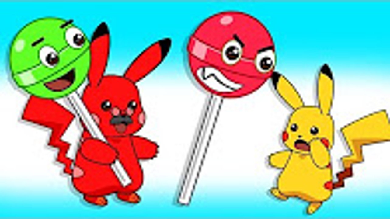 Mega Pikachu Drives Car, Pikachu Pokemon Cartoon and Animation Rhymes Songs for Kids