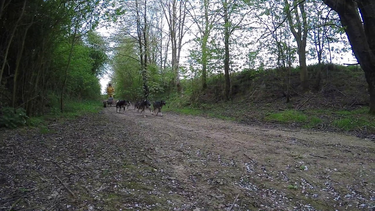 Entrainement avec le team 66 nord et Aurelien