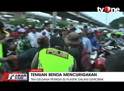 Tim Gegana Periksa Benda Diduga Bom dan Tangkap Pelaku