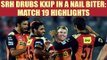 IPL 10: SRH thrashes KXIP in nail biter, Match 19 HIGHLIGHTS | Oneindia News