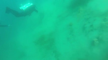 Ce plongeur va vivre un tremblement de terre sous l'eau - Magnitude 5,7