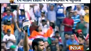 Cricket World Cup 2015_ Rohit Sharma's Ton Helps Team India to Seal Birth in Semi-finals - India TV
