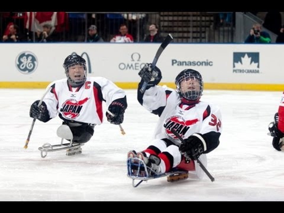 Japan v Korea - ice sledge hockey - Vancouver 2010 Paralympic Winter Games