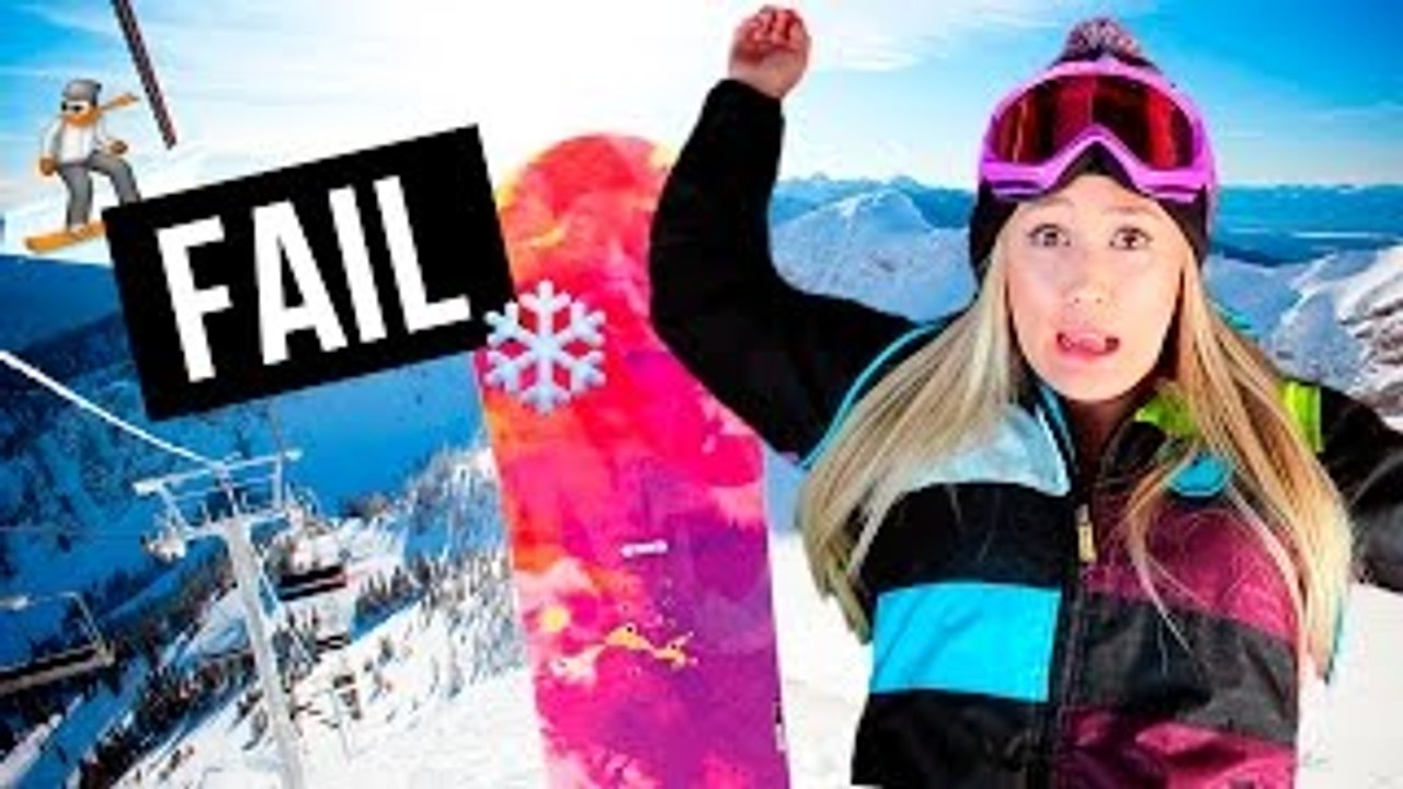SNOWBOARD INJURY FAIL + MACBOOK GIVEAWAY