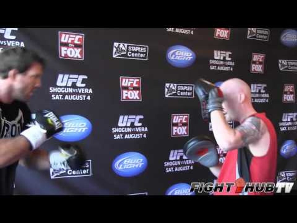 Ryan Bader vs. Lyoto Machida: Bader works boxing for UFC on Fox 4 fight