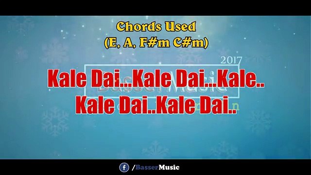 Kale Dai (PARVA) || KARAOKE With Lyrics & Chords || Basser
