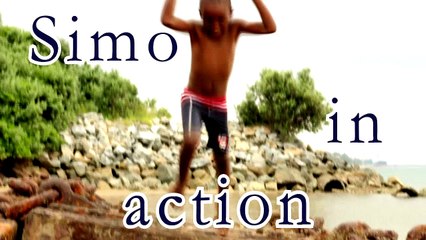 African Boy Jumping, Short Music Video