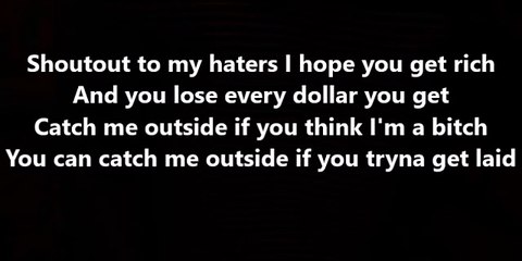 Sweet N Low - Catch Me Outside How Bout Dat Challenge (Lyrics)