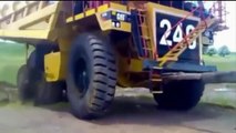 Heavy Equipment Accidents Caught On Tape, Excavator Loading Fail, Excavator Accident Video