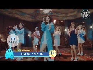 음원 차트 종합 인기 순위 BEST 6!! 올킬 끝판왕은 누구? [뮤비킹 4회] #잼스터