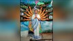 Mamata Banerjee depicted as Goddess Durga by a Bengal pandal | Oneindia News