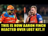 IPL 10: Aaron Finch reacted after getting dropped for not having kit vs MI | Oneindia News