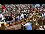 AIADMK MPs march to meet PM Modi over Cauvery issue, permission denied|Oneindia News