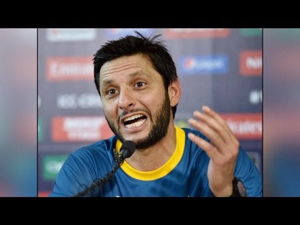 Shahid Afridi warns India of 'Pathans standing at Pakistan border' | Oneindia News - video Dailymotion