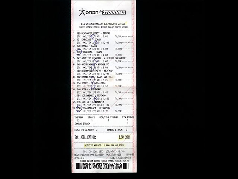 1.000.000 €   ΒΕΤ....!