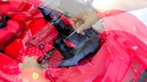 LaFerrari Ferrari Ride On Car RC Remote Control diy Assemble 12 volt By Rastar !!!-A6e