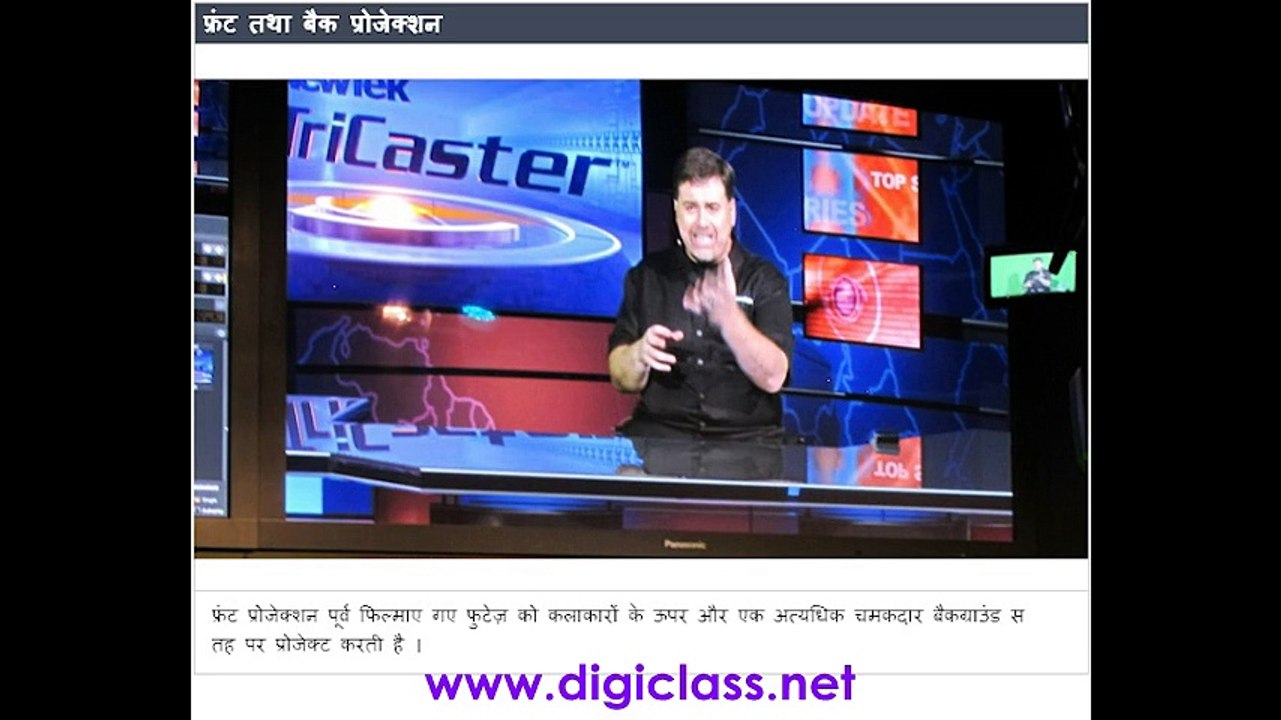 04MMC16  Front  back projection