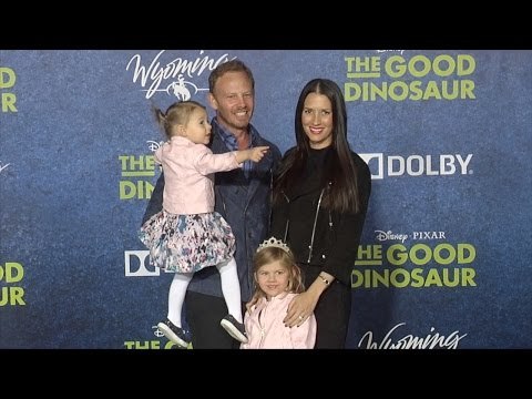 Ian Ziering and Family The Good Dinosaur World Premiere in Los Angeles