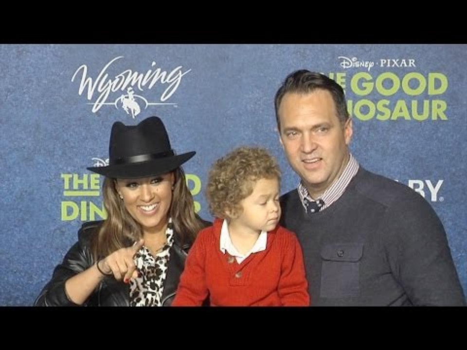 Tamera Mowry and Family "The Good Dinosaur" World Premiere in Los Angeles