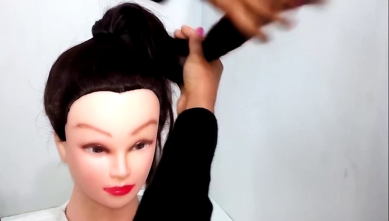 How to  Fake Fringe Bangs Hairstyle without Cutting Hair