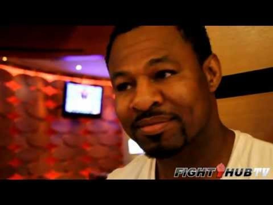 Shane Mosley "No I would not do MMA, I'm sticking to boxing"