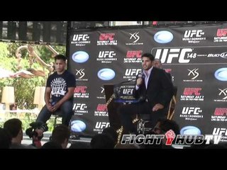 UFC 148: Cung Le vs. Patrick Cote press conference highlights