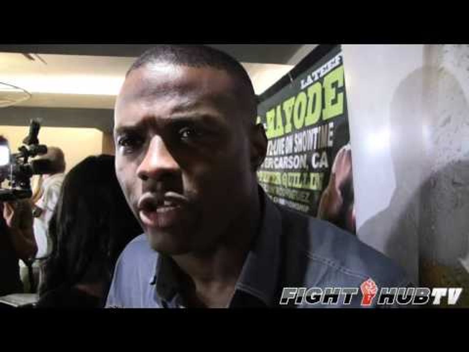 Peter "Kid Chocolate" Quillin talks attending former champion Julio Gonzalez's funeral