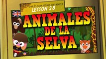 ANIMALES DE LA SELVA EN INGLÉS    - APRENDE INGLÉS CON MR PEA - ENGLISH FOR KIDS