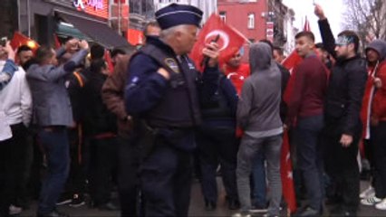 Belçika Polisi Referandum Kutlamalarını Engelledi- PKK'ya Gösteri İzni Var Ama Türklere Yok