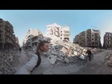 ‘Surreal, cinematic in a bad way’: Aleppo streets 360