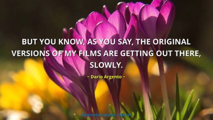 Dario Argento Quotes #1