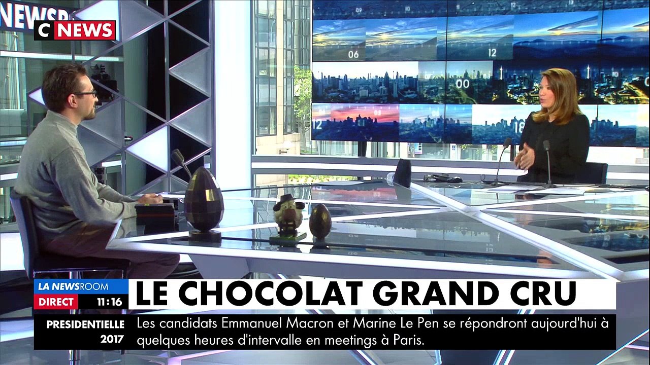 Cédric Van Belle, directeur de Choco- Story et du musée du chocolat de Paris était l'invité de la Newsroom.